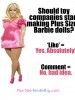 Pour ou contre une "grosse" Barbie ?